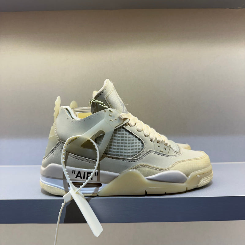 Jordan 4 Retro Off-White Sail (Pronta Entrega)